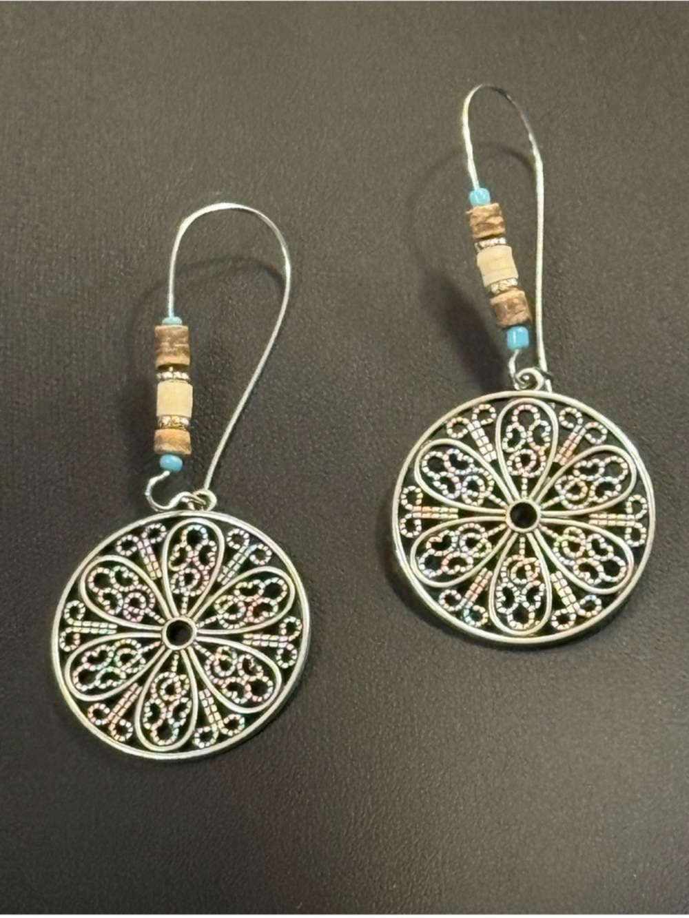 Beaded Dangle Earrings